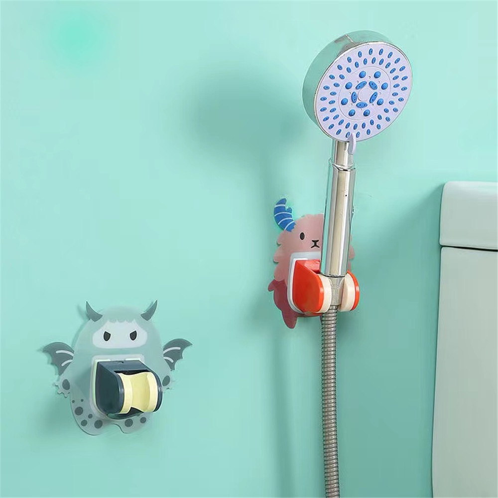 Móc Treo Đồ Gắn Tường Không Đục Lỗ Chống Nước Chống Bụi Họa Tiết Hoạt Hình Dễ Điều Chỉnh