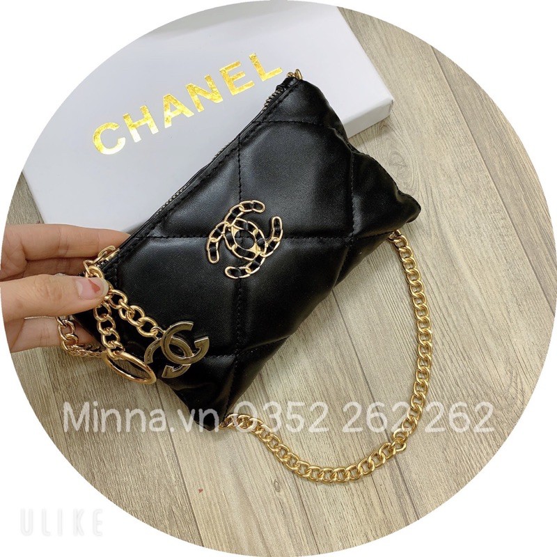 [Mã FAMAYWA2 giảm 10k đơn từ 50k] Ví Chữ X Da Mềm Có Dây Xích Kẹp Nách | BigBuy360 - bigbuy360.vn