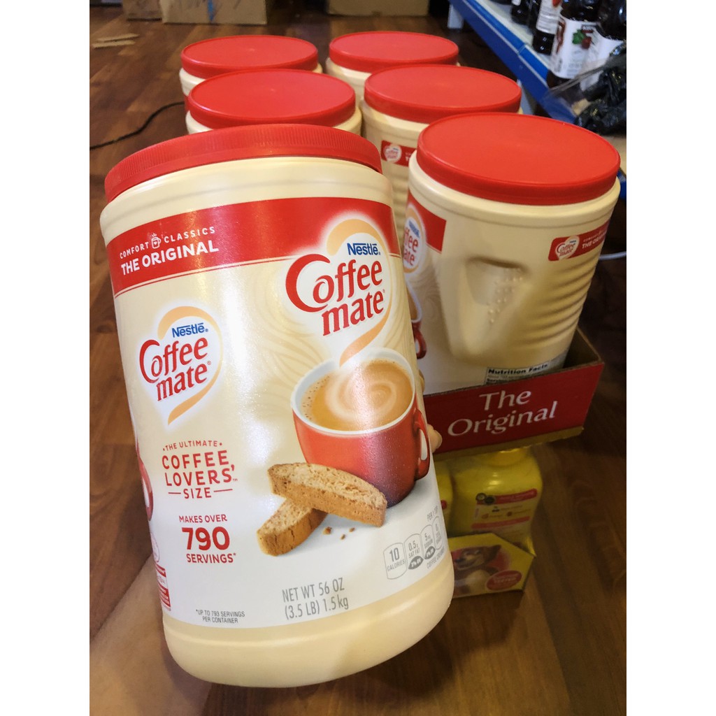[DATE 2024]Bột kem béo pha cà phê Coffee Mate Mỹ 1.5KG
