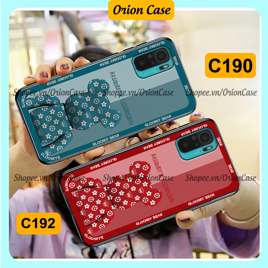 Ốp lưng Xiaomi Redmi Note 10 4G/5G / Note 10s / Note 10 Pro in hình bearbrick 3D thời trang, cá tính.