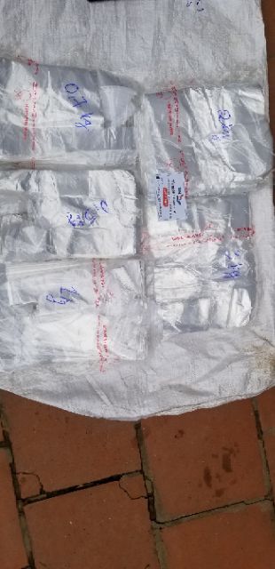 1kg túi nilon hàng loại 1 không mùi, túi 2 quai, túi nilon hàng zin1 không mùi.0.5 kg đến 3kg