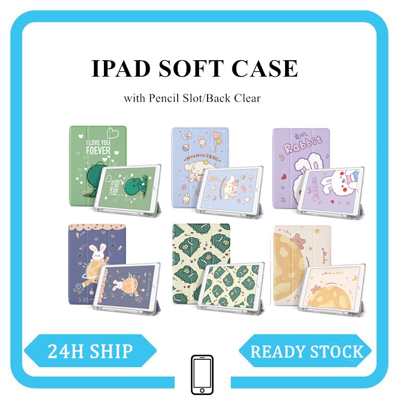 Bao da máy tính bảng chống sốc có ngăn đựng thẻ cho Ipad Air1 Air2 Air4 5th 6th 7th 8th 10.2 "Mini4 / 5 Pro11" 2020