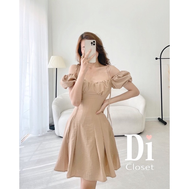 ĐẦM XOÈ TRỄ VAI - HÌNH THẬT SHOP CHỤP