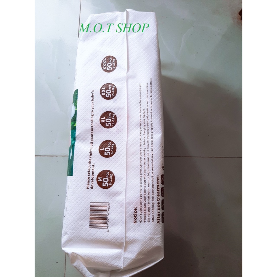 Gói bỉm/tã quần JDM 50 miếng M/L/XL/XXL