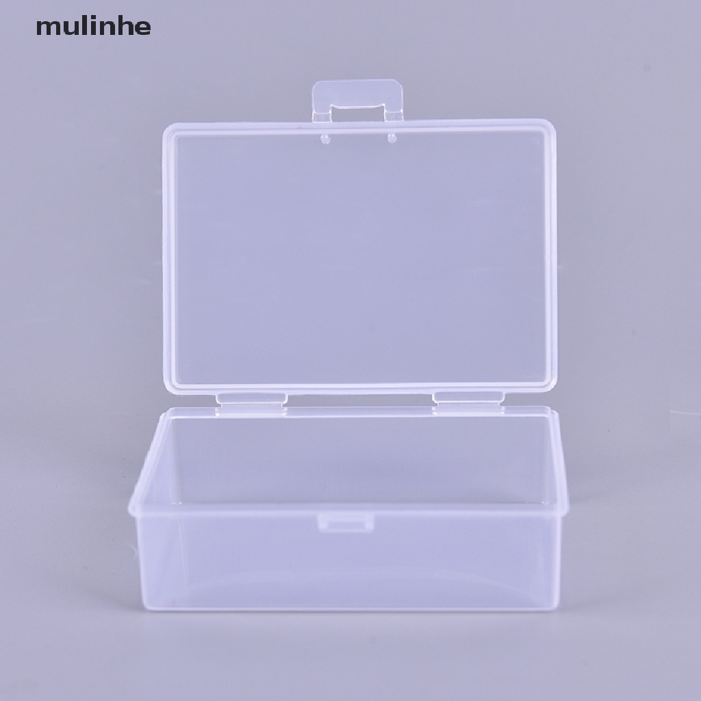 Set 2 Hộp Nhựa Trong Suốt Đựng Bài Poker Tiện Dụng