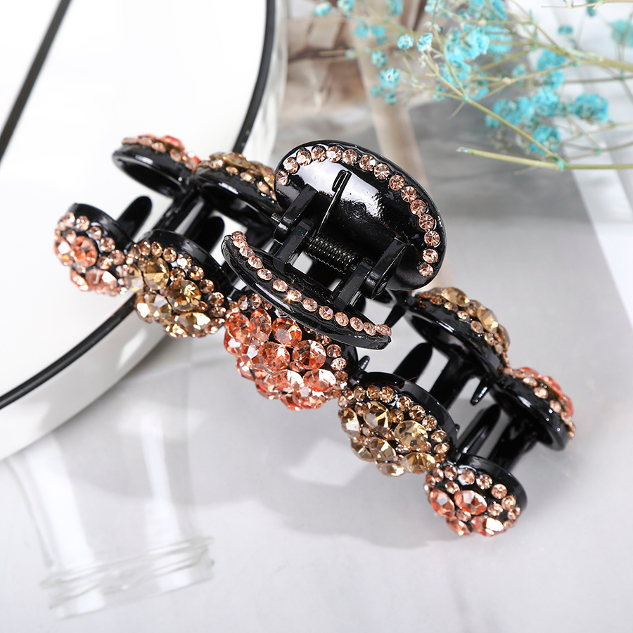 Kẹp Tóc Đính Đá Phong Cách Retro