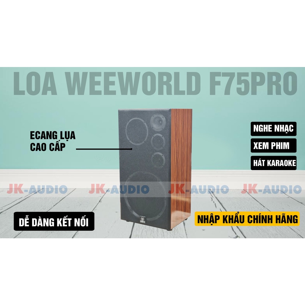 Loa Weeworld F75 Pro - bản mới 2022