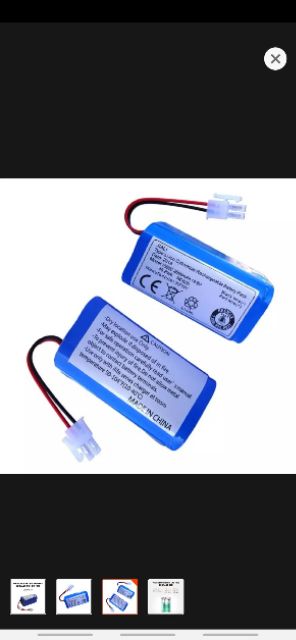 Pin Robot lau nhà hút bụi DL33/DL35/CEN540