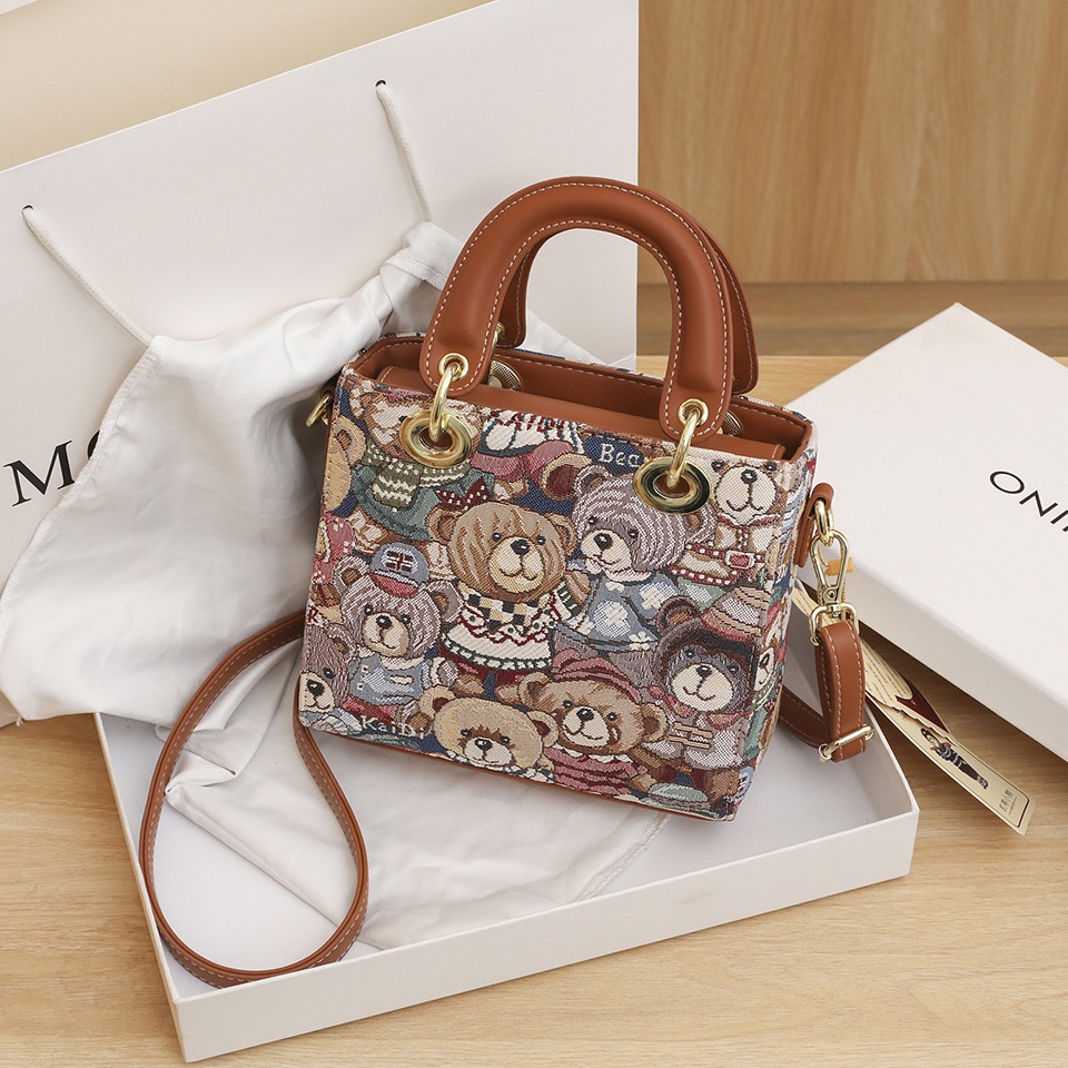 Túi Xách Thời Trang Đường Phố Phương Tây Cá Tính Dễ Phối Đồ Cho Nữ