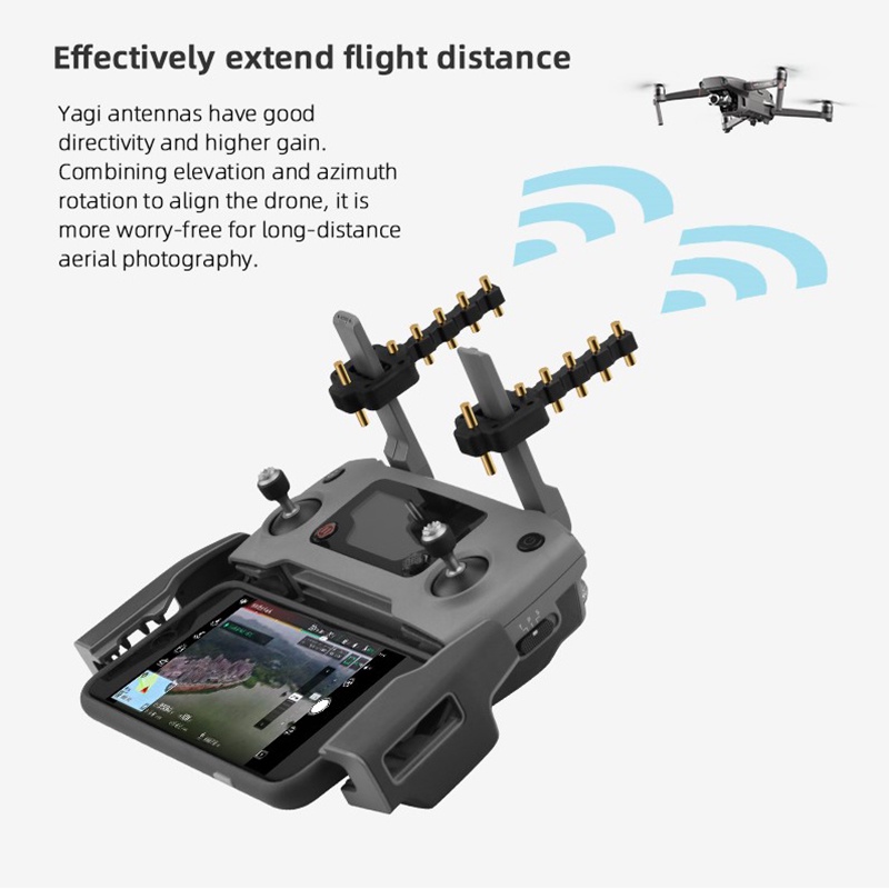 Ăng ten mở rộng 5.8Ghz màu đen cho Mavic 2 Pro Zoom Mavic Mini Air Spark
 | BigBuy360 - bigbuy360.vn