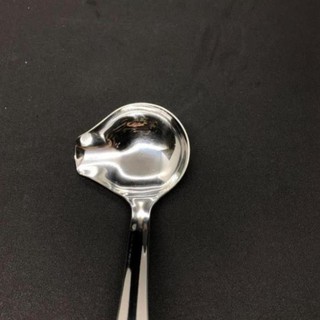 Mui mỏ vịt múc sữa dừa ,trân châu ( inox)