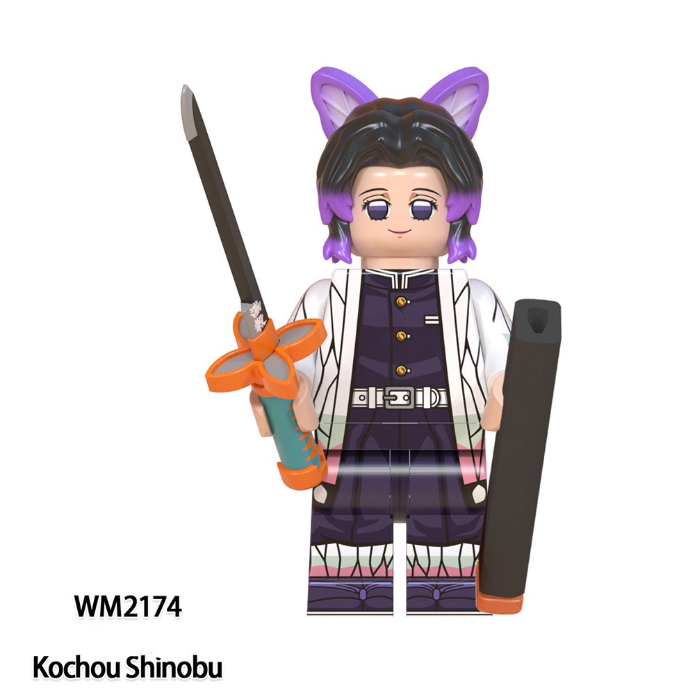 [NEW] Đồ chơi mô hình lego minifigures minifigure anime Kimetsu no Yaiba mini tanjirou nezuko kamado zenitsu lego WM6116