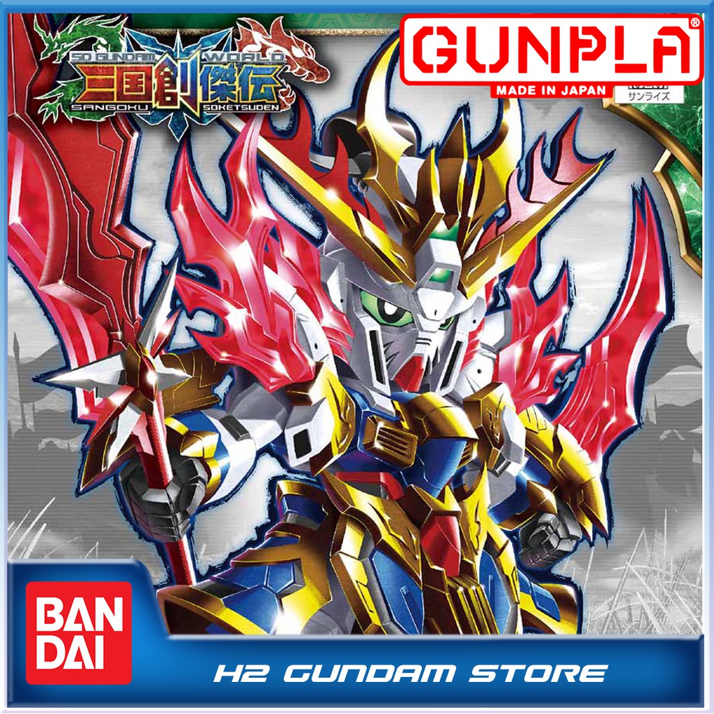 Mô hình Bandai SD Sangoku Soketsuden Zhang Fei God Gundam (Trương Phi)