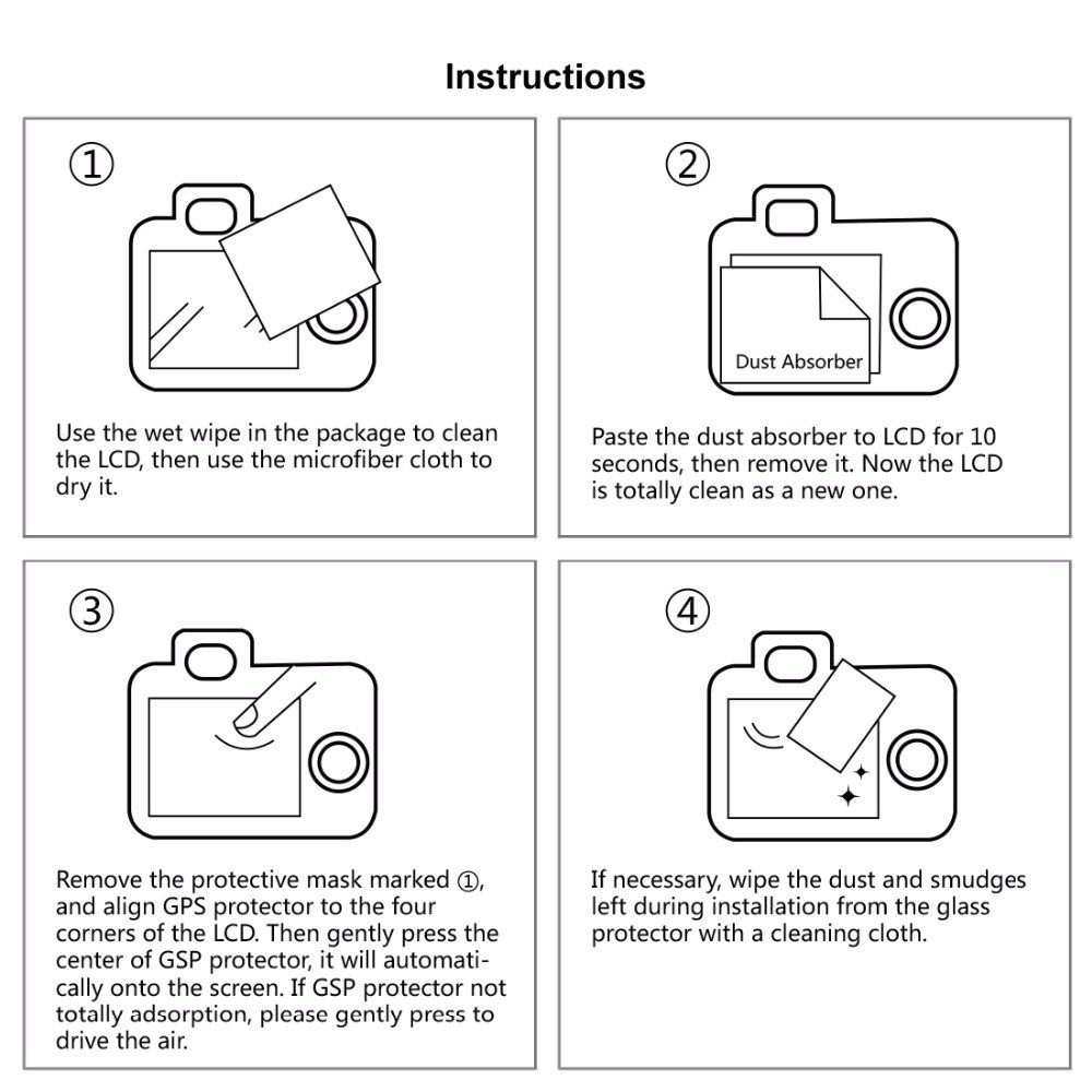 Miếng Dán Cường Lực Cho Máy Ảnh Sony A6000 / 6300 / 6500 0.3mm