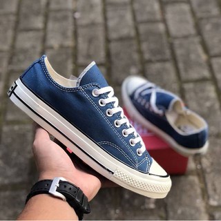 Giày CV 1970s xanh navy, cổ thấp