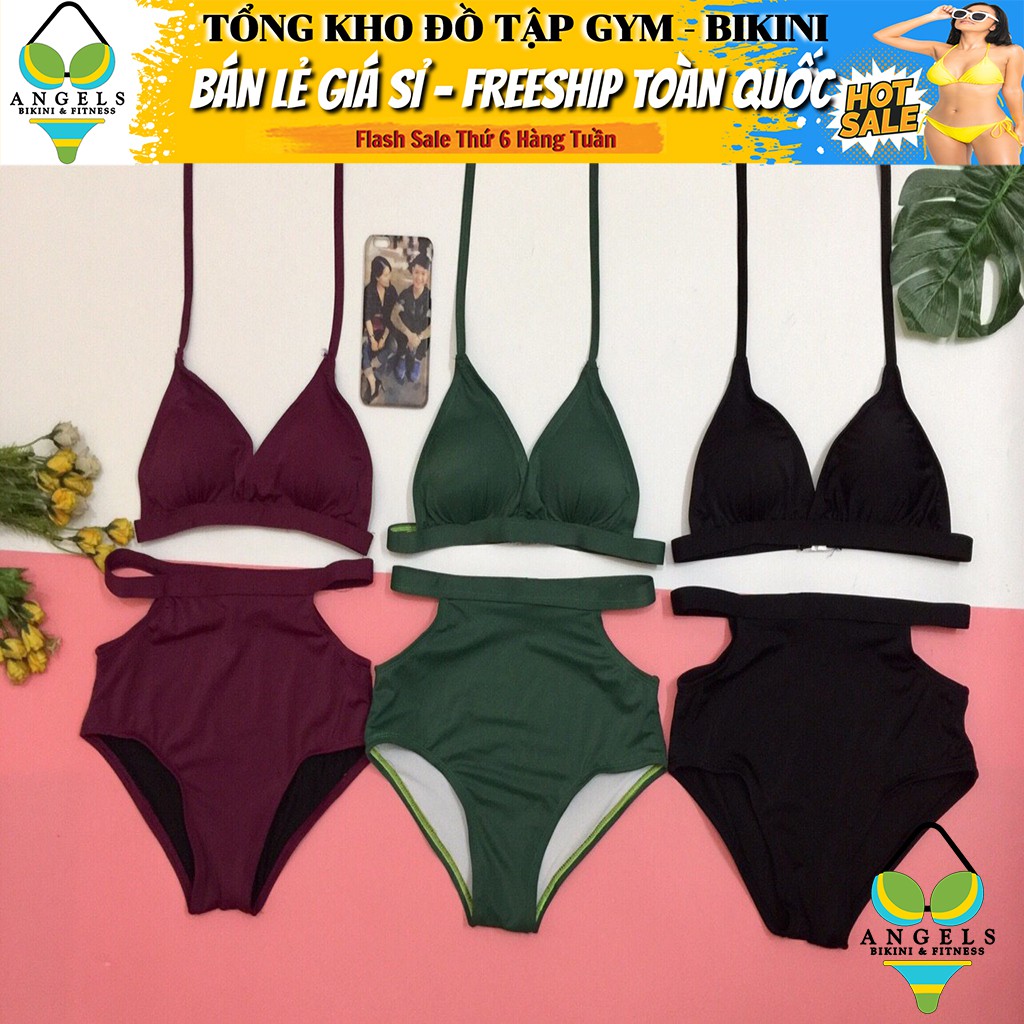 Bikini Bộ Đồ Bơi Hai Mảnh Quần Khoét Freesize BHV032 [ Giá Sỉ ] | BigBuy360 - bigbuy360.vn