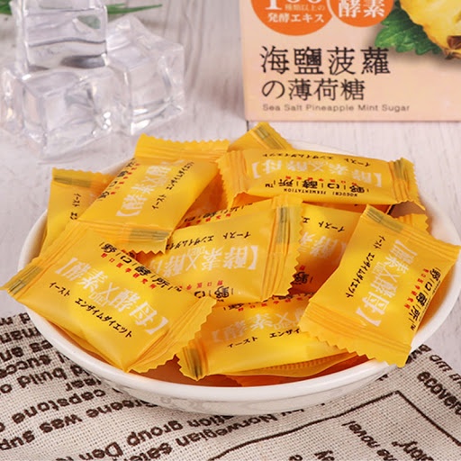 (HÀNG TẶNG KHÔNG BÁN) KẸO BẠC HÀ MUỐI BIỂN - BỔ SUNG MEN TIÊU HÓA - THƠM MIỆNG