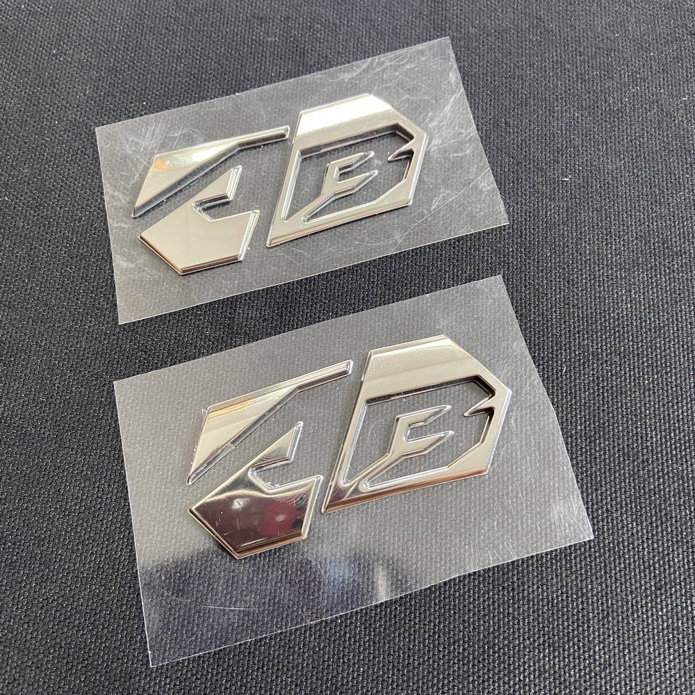 [GIÁ GỐC] TEM DÁN LOGO AB 2020 MẪU MỚI NHẤT THEO XE SIÊU ĐẸP (MÀU BẠC)