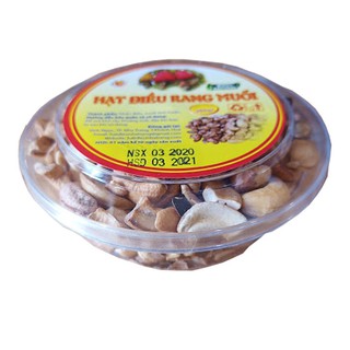 Hạt điều rang muối bể hộp 200 gram