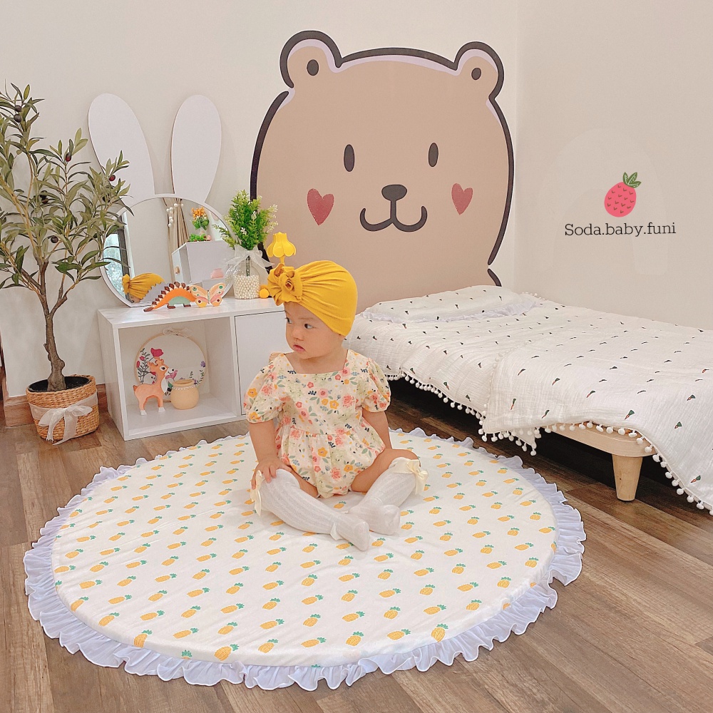 Decal dán tường hình gấu - decal trang trí decor nhà