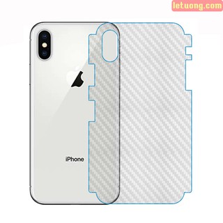 Miếng Dán Carbon (Mặt Sau) Dùng Cho Máy Iphone XS Max
