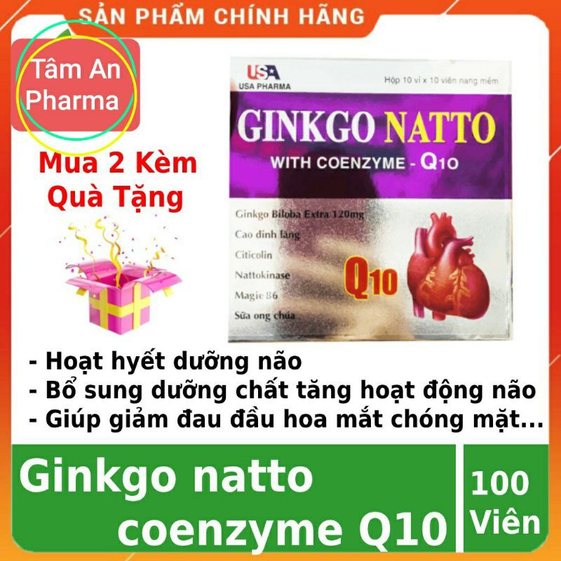 Hoạt huyết Gingko Natto