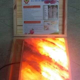 Đá muối massage chân HIMALAYA