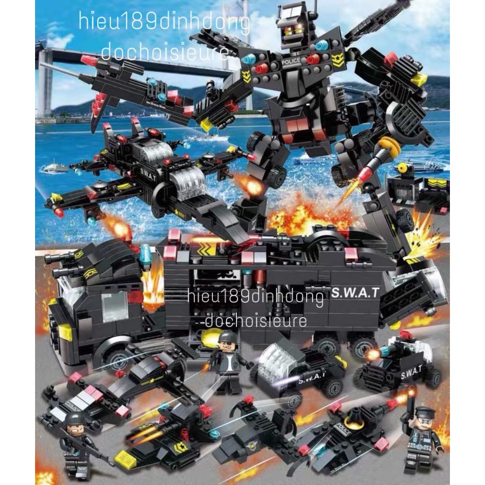 Lắp ráp xếp hình 41011 : robot