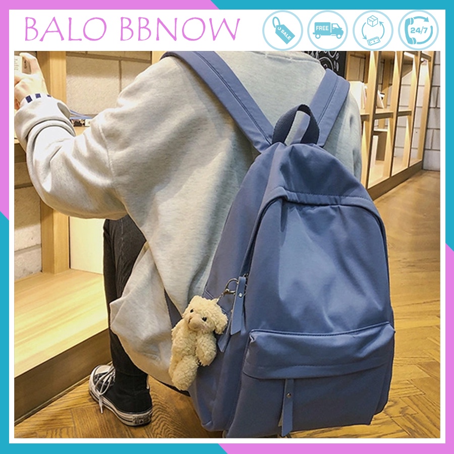 Balo thời trang nhỏ cá tính nữ đẹp đi học BBNOW BL4 - tặng kèm sticker siêu cute