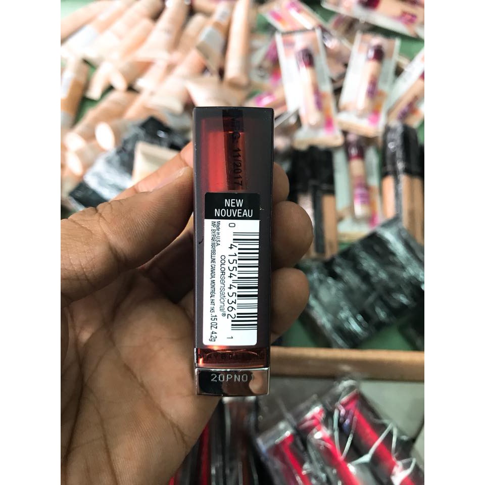 (USA) Son Thỏi Maybelline Color Sensational Creamy Matte Lip Color chính hãng cty