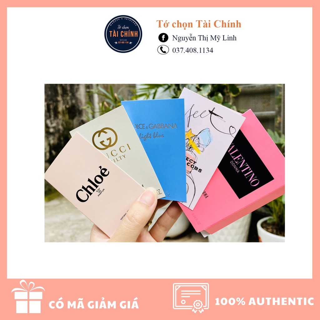 Set 5 Nước hoa Mini