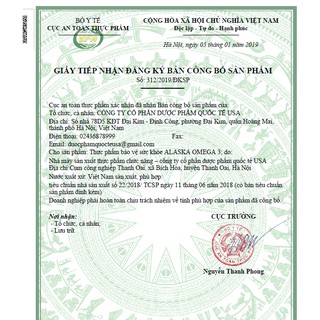 ALASKA OMEGA 3 BỔ MẮT