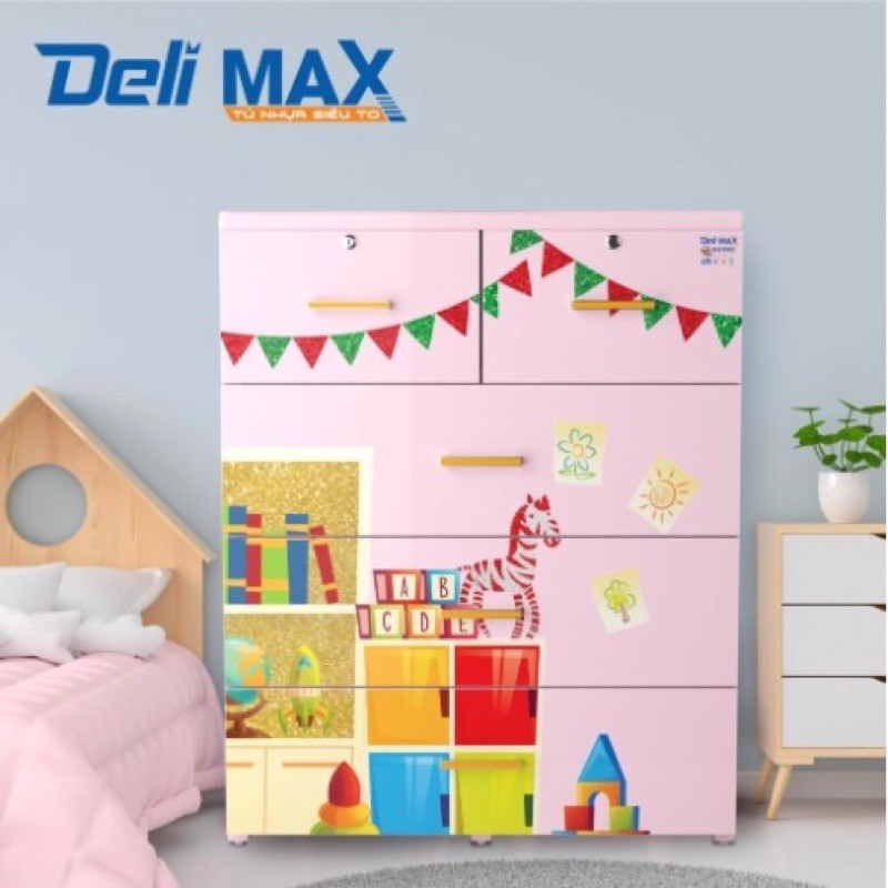 tủ nhựa DELI MAX  cao cấp thương hiệu quốc gia