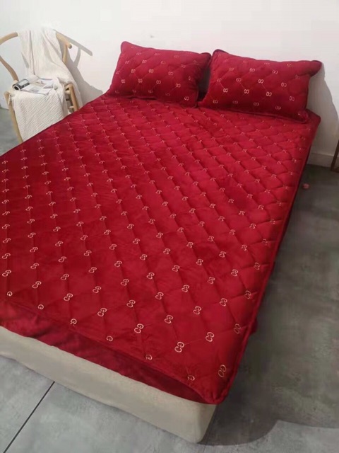 Ga gối Muji thêu thương hiệu mẫu mới 2019-2020