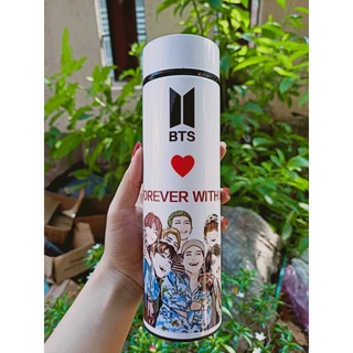 Bình giữ nhiệt inox Bangtan Cooky Tata Chimmy Shooky Koya Rj Mang