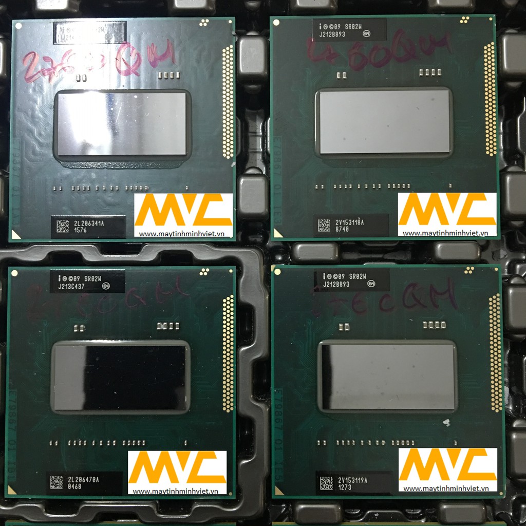 CPU laptop core i7 thế hệ 2 i7-2760qm và i7-2820qm