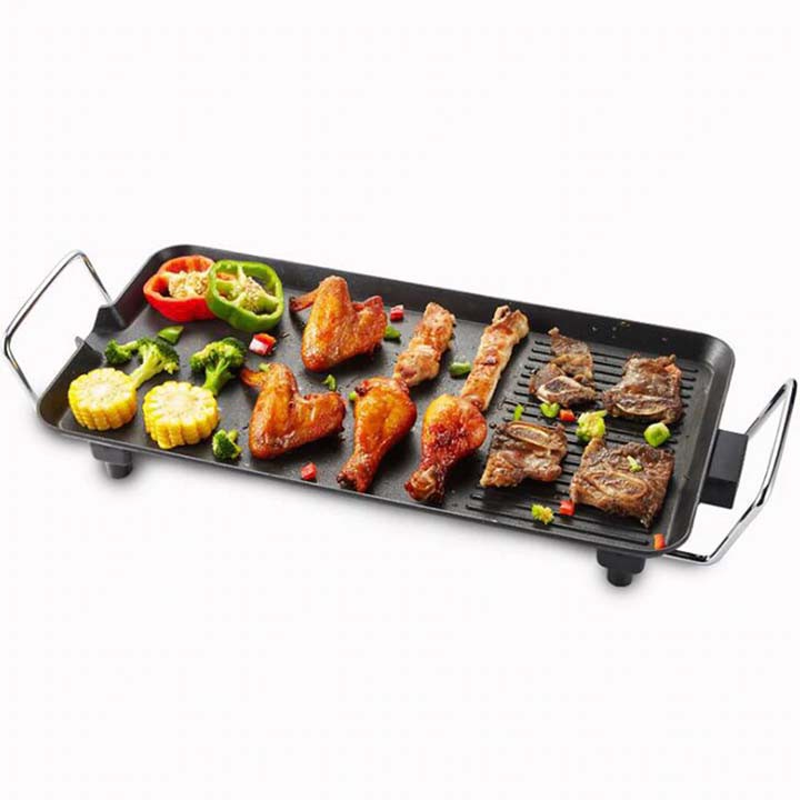 Bếp Nướng BBQ Điện Mặt bếp Chống Dính Tốc Độ Nướng Nhanh