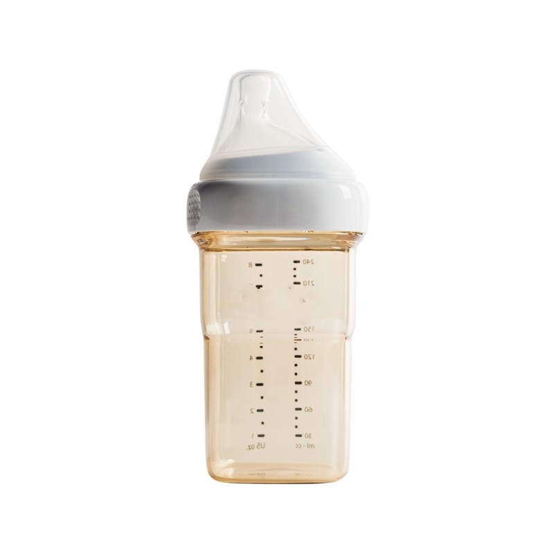 Bình sữa hình vuông PPSU dung tích 150ml/240ml/330ml chống đầy hơi an toàn cho bé