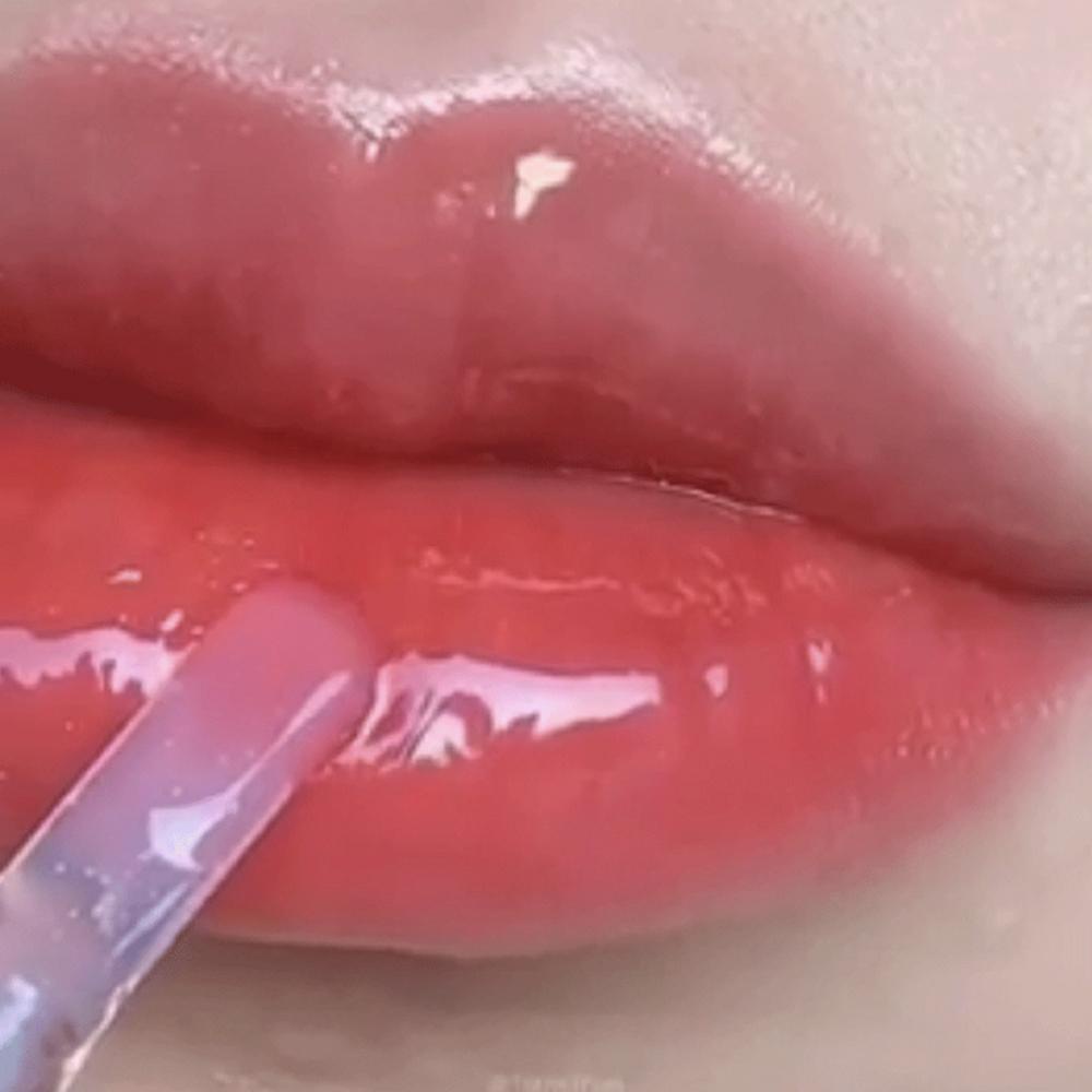 [Hàng mới về] Son bóng trong suốt ẩm mướt dưỡng ẩm có nhiều màu óng ánh