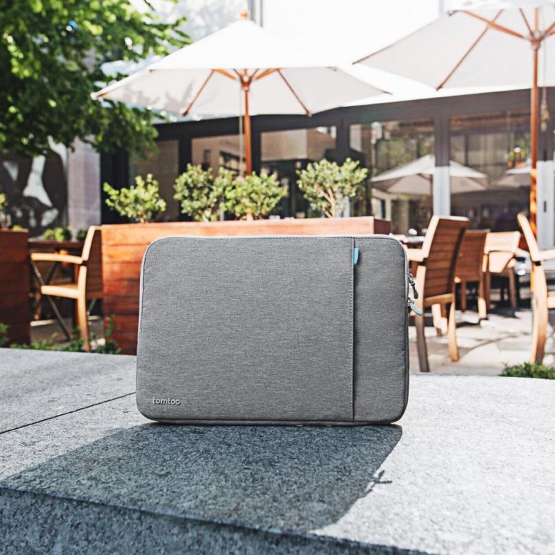 TÚI CHỐNG SỐC TOMTOC (USA) 360° PROTECTIVE MB AIR 13&quot;-PRO 13&quot;-PRO 14″ GRAY A13D2G1