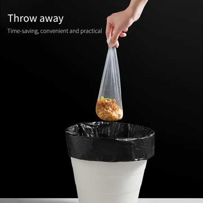 Khay đựng lưới lọc rác có tấm hút hình tam giác tiện lợi