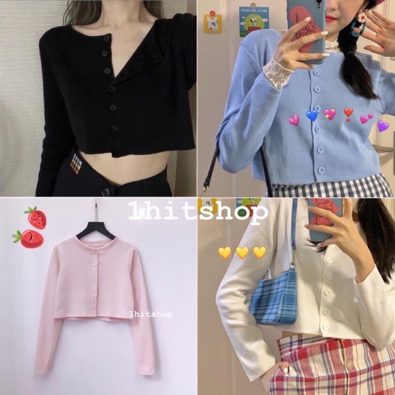 Áo Croptop YAN Tay Dài Nữ | BigBuy360 - bigbuy360.vn