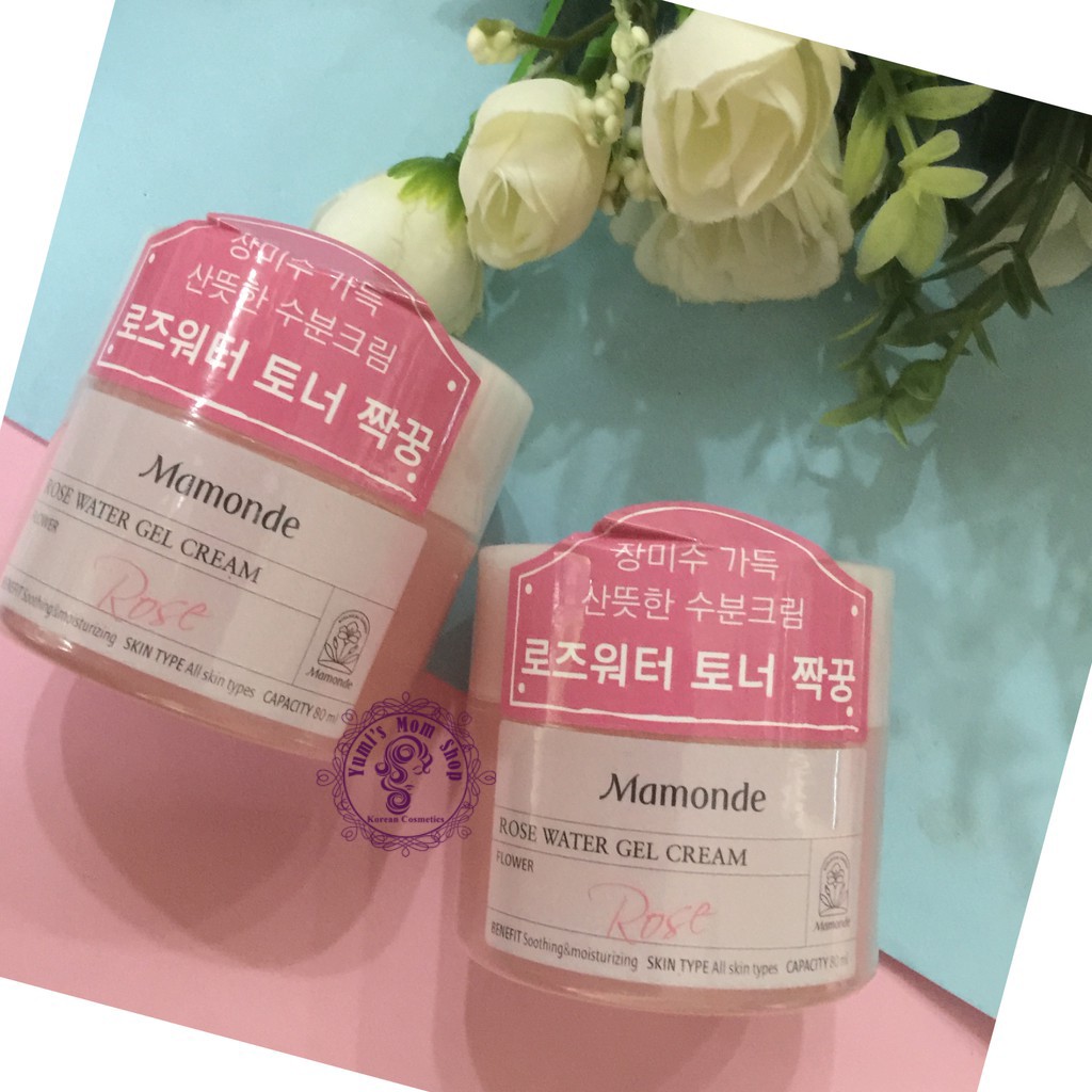 Kem Dưỡng Ẩm Mamonde Rose Water Gel Cream 80ml | BigBuy360 - bigbuy360.vn