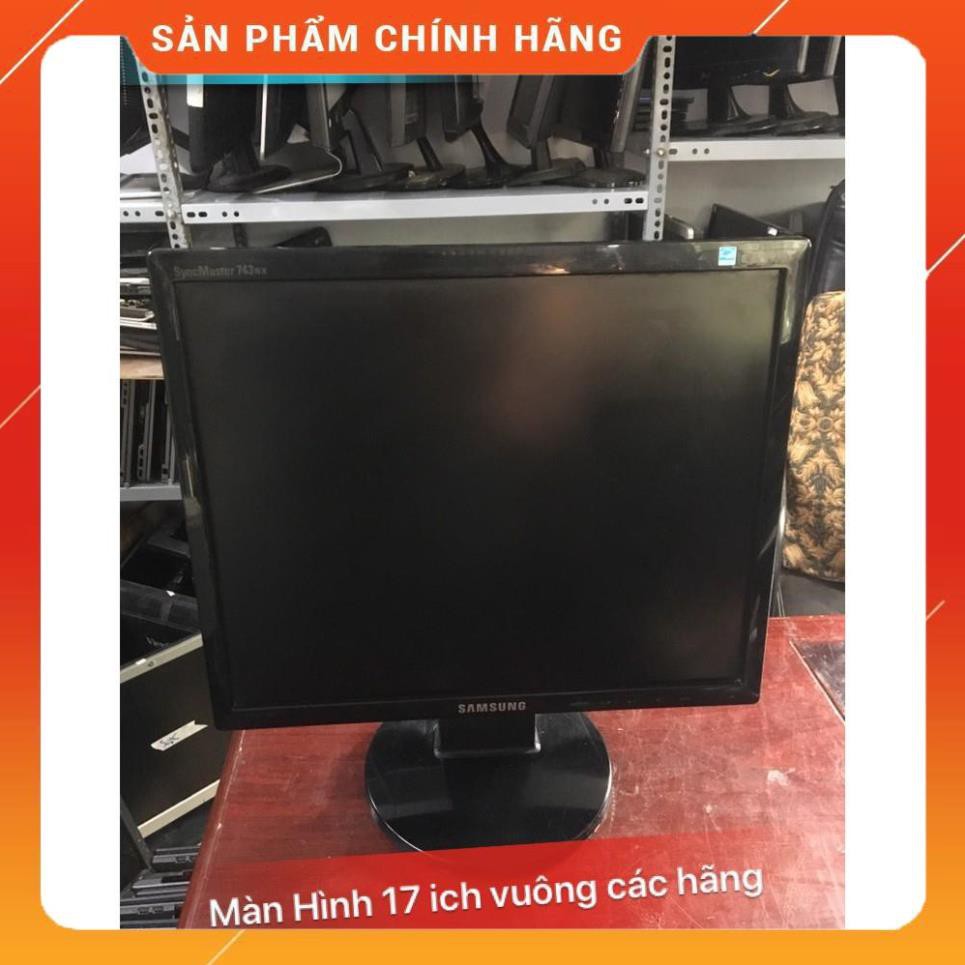 Màn hình máy tính 17 ich vuông sáng đẹp... phục vụ ae thiết kế đồ họa [giá rẻ]