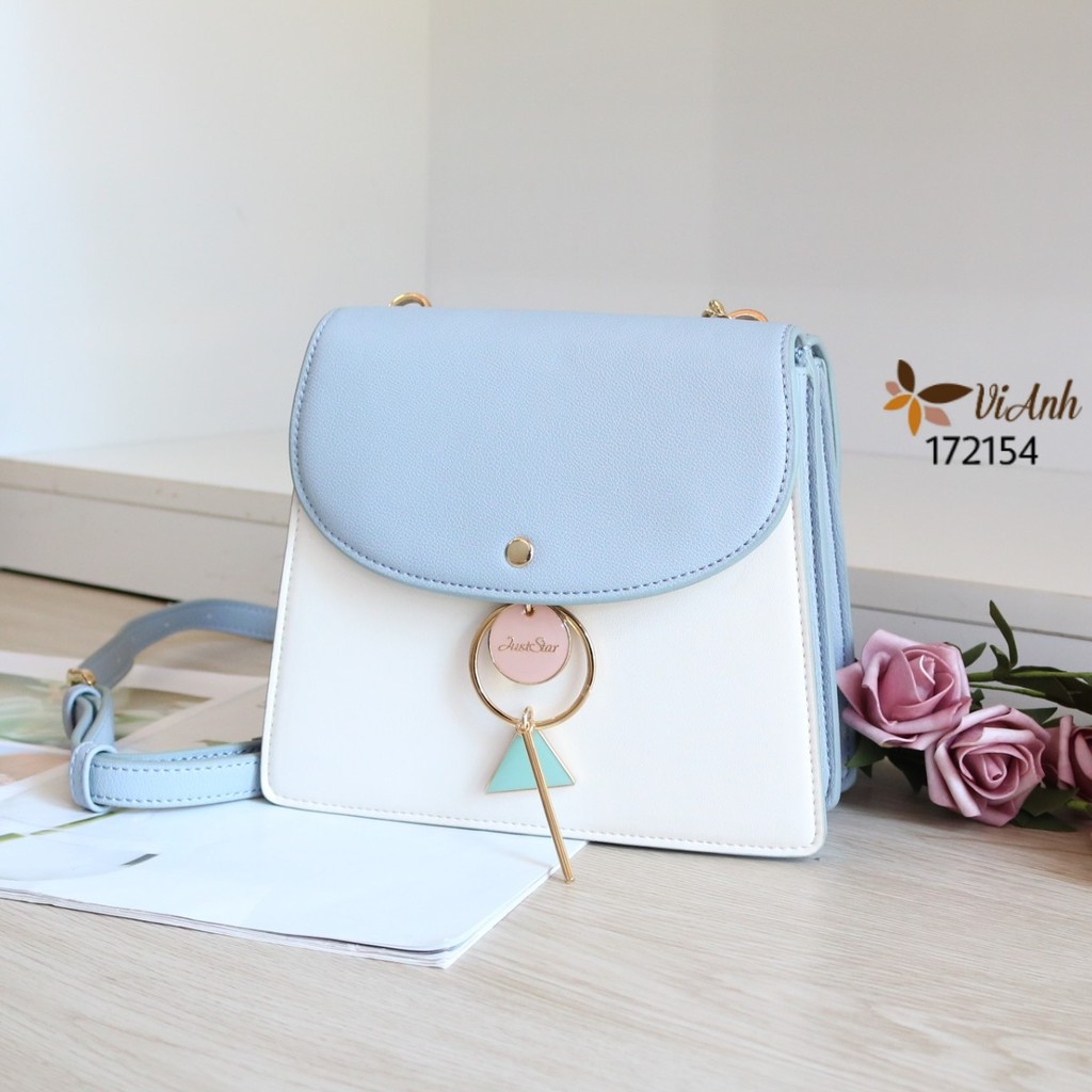 [Mã WABRBAGS giảm 20K đơn 99K] Túi Đeo Chéo Nữ Thời Trang Just Star 172154-06