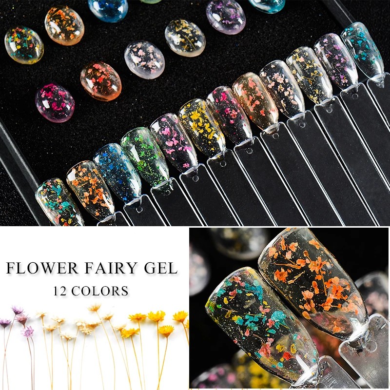 Gel Sơn Móng Tay MTSSII MEET ACROSS UV Dạng Keo Họa Tiết Tranh Hoa DIY Nghệ Thuật 5ml