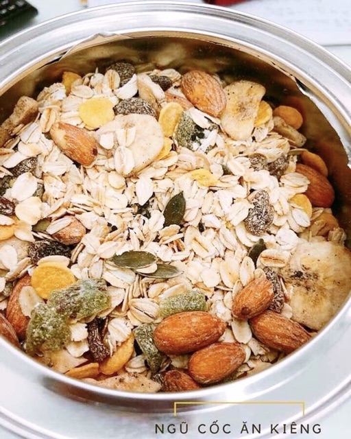 [Date mới] Ngũ cốc mix nuts oatmeal hộp nâu | BigBuy360 - bigbuy360.vn
