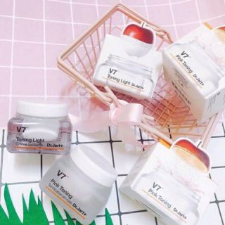 Kem dưỡng V7 Toning Light mini dưỡng trắng da chống lão hoá