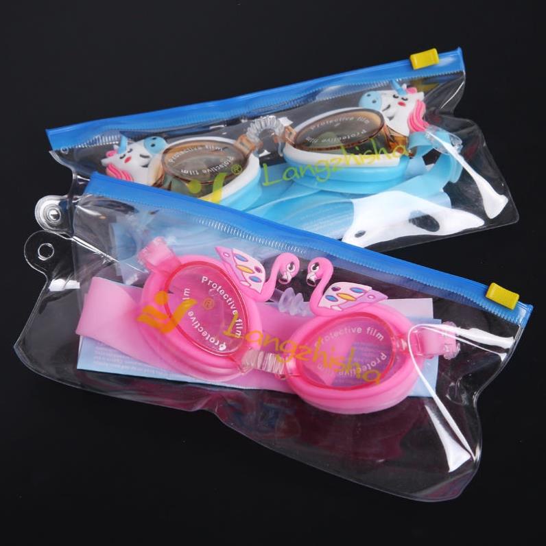 Kính bơi trẻ em MILASO kính bơi chống mờ cho bé bơi lội họa tiết pony cực yêu SS-001403