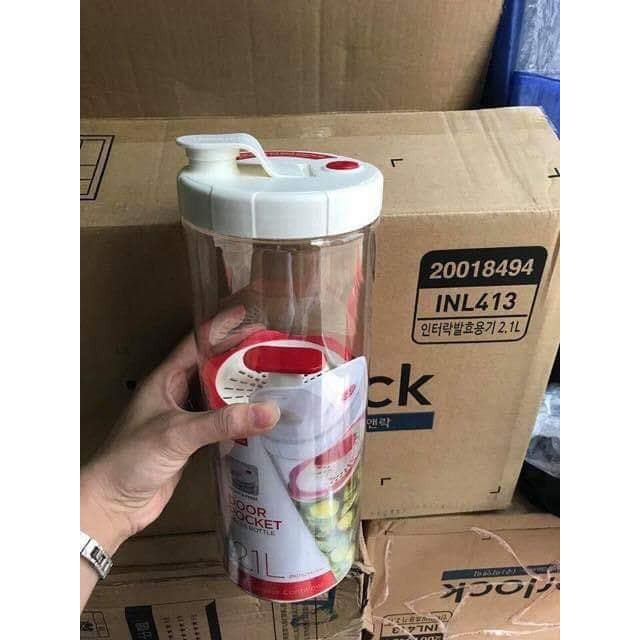 HỦ MUỐI DƯA CÀ LOCK&amp;LOCK1.3 lít và 2.1 Lít - Thiết kế chống đổ
